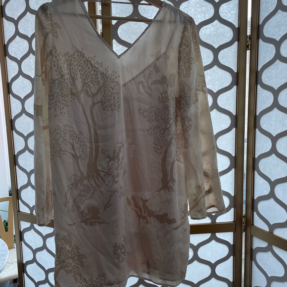 Silk dress - Picture 1 of 6